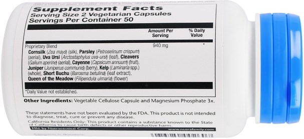 健康，腎臟 - Solaray, Kidney Blend SP-6, 100 Veggie Caps