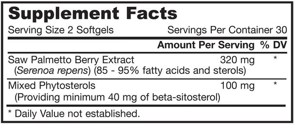健康，男人，前列腺 - Jarrow Formulas, Saw Palmetto, 160 mg, 60 Softgels