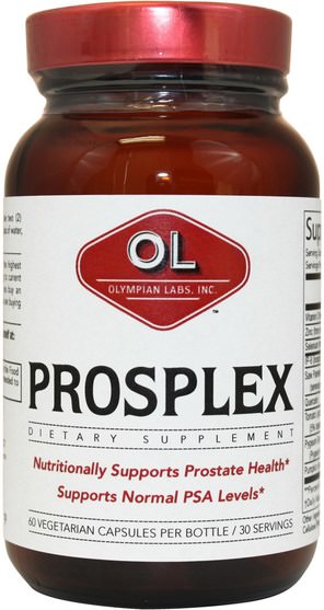 健康，男人，前列腺 - Olympian Labs Prosplex For Men, 60 Capsules