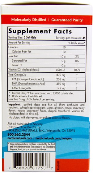 健康，懷孕 - Nordic Naturals, Prenatal DHA, Strawberry, 500 mg, 90 Soft Gels