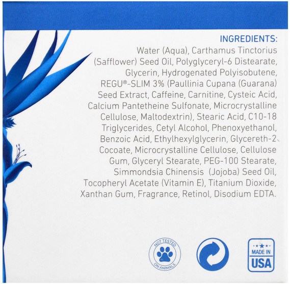 健康，皮膚，沐浴，美容 - InstaNatural, Cellulite Cream, Treatment, 4 fl oz (120 ml)