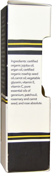 健康，皮膚，沐浴，美容油，面部護理油，維生素c - Indigo Wild, Zum Face, Argan Oil Facial Serum, 0.5 fl oz