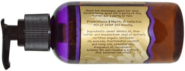 健康，皮膚，按摩油 - Indigo Wild, Zum Oil, Frankincense & Myrrh, 4 fl oz