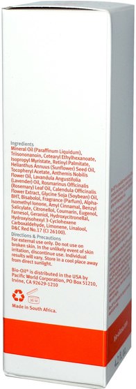 健康，皮膚，妊娠紋疤痕 - Bio-Oil, Specialist Moisturizer Oil, 4.2 fl oz