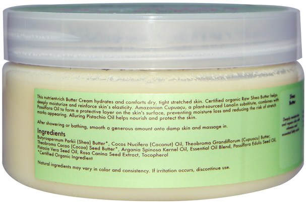 健康，皮膚，妊娠紋疤痕 - Shea Moisture, Mommy, Stretch Mark Butter Cream, 6 oz (170 g)