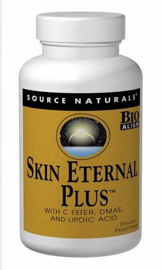 健康，女性，美麗 - Source Naturals, Skin Eternal Plus, 120 Tablets