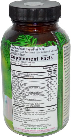 健康，女性，經前綜合症，經前期 - Irwin Naturals, Menstrual Relief Hormone Balance, 84 Liquid Soft-Gels