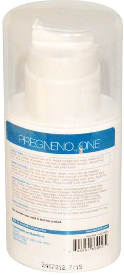 健康，女性，孕激素霜產品，補充劑，孕烯醇酮 - Life Flo Health, Pregnenolone, 2 oz (57 g)