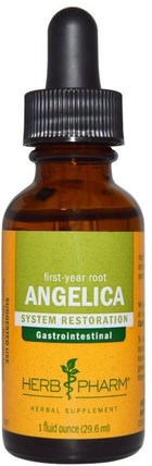 Angelica, 1 fl oz (29.6 ml) by Herb Pharm, 草藥，當歸 HK 香港