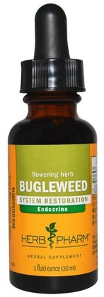Bugleweed, 1 fl oz (30 ml) by Herb Pharm, 草藥，梅花草 HK 香港