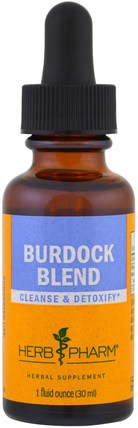 Burdock Blend, 1 fl oz (30 ml) by Herb Pharm, 草藥，牛蒡根 HK 香港