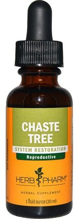Chaste Tree, 1 fl oz (30 ml) by Herb Pharm, 草藥，純潔的漿果 HK 香港