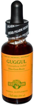 Guggul, 1 fl oz (30 ml) by Herb Pharm, 草藥，guggul（commiphora mukul） HK 香港