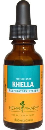 Khella, Mature Seed, 1 fl oz (29.6 ml) by Herb Pharm, 草藥，khella HK 香港