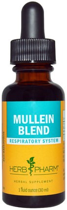 Mullein Blend, 1 fl oz (30 ml) by Herb Pharm, 健康，肺和支氣管，毛蕊花 HK 香港