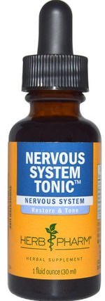 Nervous System Tonic, 1 fl oz (30 ml) by Herb Pharm, 健康 HK 香港