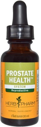Prostate Health, System, 1 fl oz (30 ml) by Herb Pharm, 健康，男人，前列腺 HK 香港