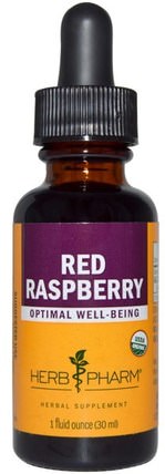 Red Raspberry, 1 fl oz (29.6 ml) by Herb Pharm, 草藥，紅樹莓 HK 香港