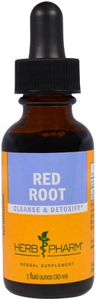 Red Root, 1 fl oz (30 ml) by Herb Pharm, 草藥，紅根 HK 香港