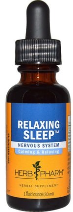 Relaxing Sleep, 1 fl oz (30 ml) by Herb Pharm, 補充，睡覺 HK 香港