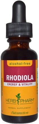 Rhodiola, Alcohol-Free, 1 fl oz (30 ml) by Herb Pharm, 草藥，紅景天，適應原 HK 香港