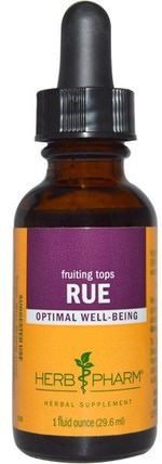 Rue, Fruiting Tops, 1 fl oz (29.6 ml) by Herb Pharm, 草藥，芸香 HK 香港