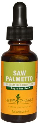 Saw Palmetto, 1 fl oz (29.6 ml) by Herb Pharm, 健康，男人 HK 香港
