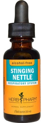 Stinging Nettle, Alcohol-Free, 1 fl oz (30 ml) by Herb Pharm, 草藥，蕁麻刺痛，蕁麻根 HK 香港