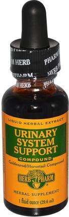 Urinary System Support, 1 fl oz (30 ml) by Herb Pharm, 健康，膀胱 HK 香港