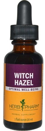 Witch Hazel, 1 fl oz (30 ml) by Herb Pharm, 健康，皮膚，金縷梅 HK 香港
