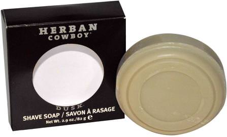 Shave Soap, Dusk, 2.9 oz (82 g) by Herban Cowboy, 洗澡，美容，剃須 HK 香港