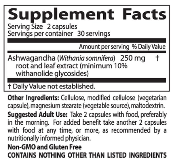 草藥，ashwagandha withania somnifera，adaptogen - Doctors Best, Best Ashwagandha, Featuring Sensoril, 125 mg, 60 Veggie Caps