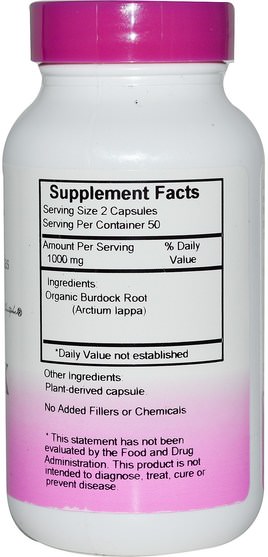 草藥，牛蒡根 - Christophers Original Formulas, Burdock Root, 500 mg, 100 Veggie Caps