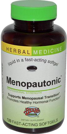 Menopautonic, Alcohol Free, 120 Fast-Acting Softgels by Herbs Etc., 健康，女性，更年期 HK 香港