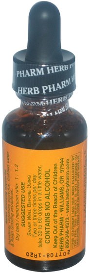 草藥，人參，適應原 - Herb Pharm, Asian Ginseng, Alcohol-Free, 1 fl oz (30 ml)