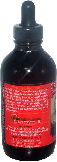 草藥，graviola - Amazon Therapeutics, Graviola, 4 oz (120 ml)