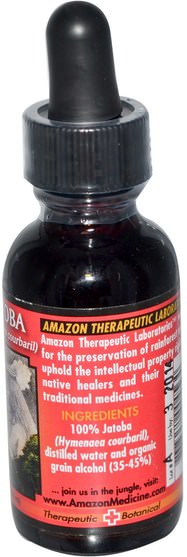 草藥，jatoba - Amazon Therapeutics, Jatoba, 1 oz (30 ml)
