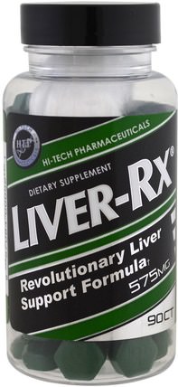 Liver-Rx, 575 mg, 90 Tablets by Hi Tech Pharmaceuticals, 補品，健康，排毒 HK 香港