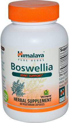 Boswellia, 60 Veggie Caps by Himalaya Herbal Healthcare, 健康，炎症，boswellia，關節韌帶 HK 香港