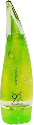 Shower Gel, Aloe 92%, 8.45 fl oz (250 ml) by Holika Holika, 洗澡，美容，沐浴露 HK 香港