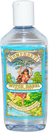 Witch Hazel Astringent, 8 fl oz (237 ml) by Humphreys, 健康，皮膚，金縷梅，美容，面部護理，收斂劑 HK 香港