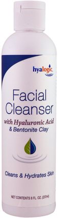 8 fl oz (237 ml) by Hyalogic Facial Cleanser, 美容，面部護理，皮膚類型組合到油性皮膚 HK 香港