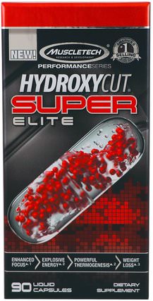 Hydroxycut, Super Elite, 90 Liquid Capsules by Hydroxycut, 運動，減肥，飲食，脂肪燃燒器 HK 香港