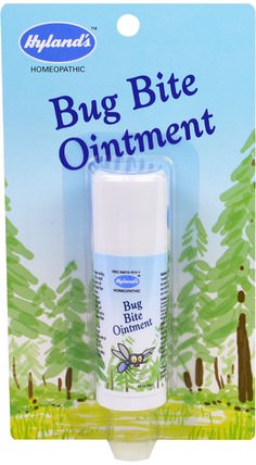 Bug Bite Ointment.26 oz (8 g) by Hylands, 家庭，蟲子和驅蟲劑，順勢療法緩解疼痛 HK 香港