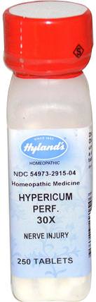 Hypericum Perf. 30X, 250 Tablets by Hylands, 健康 HK 香港