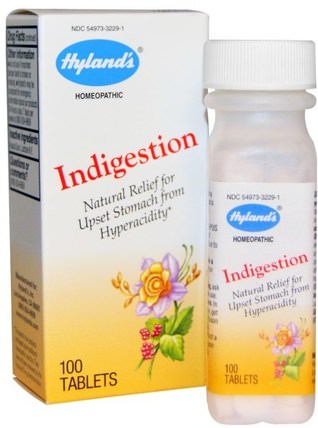 Indigestion, 100 Tablets by Hylands, 健康，順勢療法消化 HK 香港