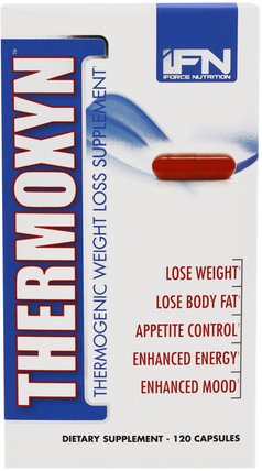 Thermoxyn, Thermogenic Weight Loss Supplement, 120 Capsules by iForce Nutrition, 健康，精力 HK 香港