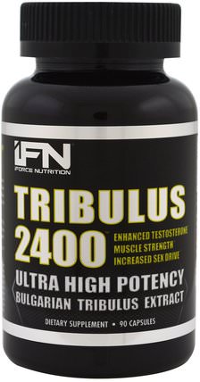 Tribulus 2400, 90 Capsules by iForce Nutrition, 運動，tri藜，合成代謝補品 HK 香港