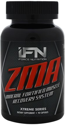 ZMA, Xtreme Series, 90 Capsules by iForce Nutrition, 體育，zma HK 香港