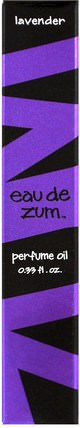 Eau De Zum, Perfume Oil, Lavender.33 fl oz by Indigo Wild, 洗澡，美容，香水噴霧 HK 香港